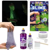 Tuban TUBAN Komplet XL za samostojno izdelavo SLIME, ki sveti v temi, senzorična igračka za samostojno izdelavo DIY 3+