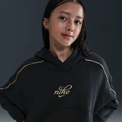 Nike G NSW CLUB FLC BXY HDY GX SHNE, djeciji pulover, crna HV0422