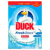 Duck Fresh Discs polnilni losjon za WC školjko 2x36ml Marine