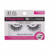 Ardell Magnetic 3D Faux Mink 858 magnetne umetne trepalnice 1 ks odtenek Black