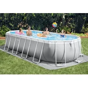 Intex Prism Frame Oval Premium bazen sa celicnom konstrukcijom – 6.10m x 3.05m x 1.22m