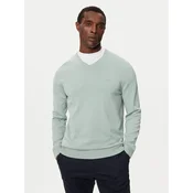s.Oliver Pulover 2143174 Zelena Regular Fit