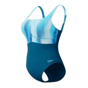 Speedo shaping contoureclipse 1 piece arctic/navy l - uk36
