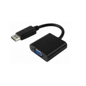 E-Green Adapter DisplayPort - VGA D-sub M/F crni