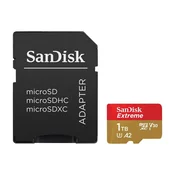 SanDisk SDXC 1TB Micro Extreme 160MB/s +SD Adap.