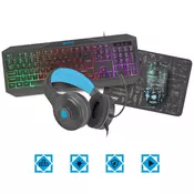 FURY Gaming Thunderstreak 3.0 gaming komplet, 4-u-1