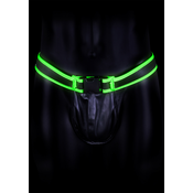 Ouch! Glow in the Dark Buckle Jock Strap 780 S/M