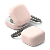 RINGKE SILIKONSKI OVITEK RINGKE ZA SAMSUNG GALAXY BUDS 4 4 PRO ROZA PEŠČENO ZAPRTO
