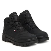 TOMMY HILFIGER Škornji MICHIGAN črna