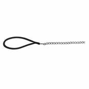 Povodec za pse - črn ročaj, 110cm/2mm