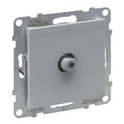 shumee TV vtičnica aluminijasta tip F končna 1.5DB IP20 Suno Legrand 721363