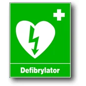 shumee ZIO-8 PVC informacijska tabla - defibrilator
