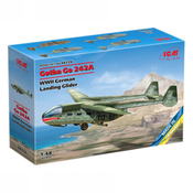 ICM Model Kit Aircraft - Gotha Go 242A WWII German Landing Glider 1:48 ( 060924 )