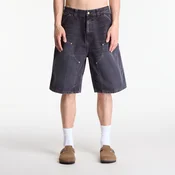 Kratke hlače Carhartt WIP OG Double Knee Short Black Destroy Wash XS
