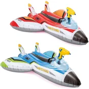 Nafukavi avion s topom INTEX 57536 crveno