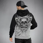 Hoodi moška - GRAPHIC SKULL - HYRAW - SP24-M20