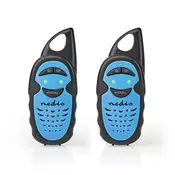 Nedis WLTK0300BU set walkie-talkija, 2 komada, domet: 3 km, 3 kanala, PTT, vrijeme rada: 3 sata