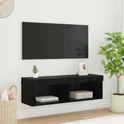 TV zidni ormar Crni hrast 100 x 30 x 30 cm Konstruirano drvo