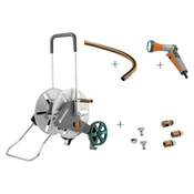 Voziček s cevjo GARDENA CleverRoll M Easy set (s cevjo dolžine 30 m, premer: 13 mm, umetna masa in kovina)