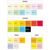 MOTIF papir barvni A4 IQ PASTEL 80g