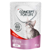 Concept for Life Kitten govedina bez žitarica - u želeu - 12 x 85 g