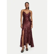 Bardot Cocktail obleka Sorrel 60571DB1 Bordo rdeča Regular Fit