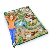 ACTIVESHOP Valjana penasta preproga za barvanje 120 x 90 x 0,3 cm Ricokids RK-344