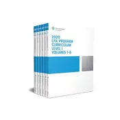 CFA Program Curriculum 2020 Level I Volumes 1-6 Box Set
