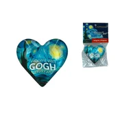 Carmani MAGNET ZA HLADILNIK SRCE VAN GOGH SLIKA ZVEZDNA NOČ DARILO