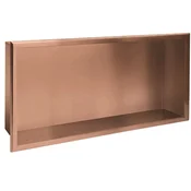 bathroom shelf 30x60 brush copper