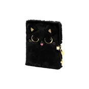 Astra Prikupen plišasti zvezek s ključem AstraPAP Fluffy Kitty Črna, 101025019