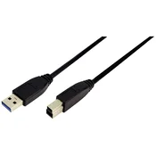 LOGILINK USB 3.0 transformator crna 1m CU0023