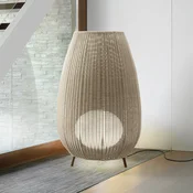 Bover LED luč za teraso Amphora, 123 cm, grafitno rjava/bežna - Dnevna soba/jedilnica - Dizajn - grafitno rjava, bež - Aluminij
