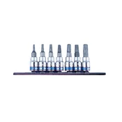 shumee Komplet 7-delnih torx nastavkov 1/4 z luknjo T10-740 na vodilu - KY2107PR