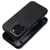 OEM Ovitek za iPhone 16e (SE 4 2025)/17e Carbon Elite Mag Cover, združljiv z MagSafe, črn