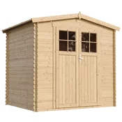 Timbela Lesena vrtna lopa - 236x226xH218 cm/ 4,33 m2 - Vrtna hiša brez podov - TIMBELA M369F, (21884942)