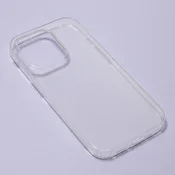 Torbica silikonska Ultra Thin with pluggy za iPhone 14 Pro 6.1 transparent