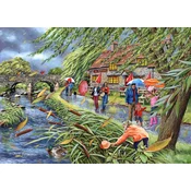The House of Puzzles - Puzzle Veter pri vrbah - 1 000 kosov