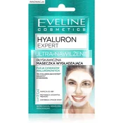 Eveline Hyaluron Expert ultra vlažilna maska za takojšnje glajenje kože, vrečka 2 x 5 ml