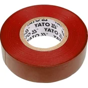 shumee Yato izolacijski trak 19 mm x 20 m rdeč