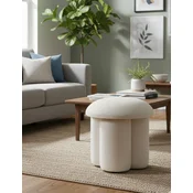 ATELIER DEL SOFA Tabure Magnus White