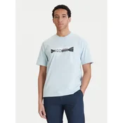 Jack & Jones Majica Fusion 12289870 Svetlo modra Relaxed Fit