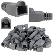 TG66225 RJ45 Pokrov za omrežni vtič RJ-45, komplet 50 gumijastih pokrovčkov