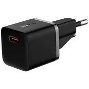 BASEUS GaN5 mini mrežni brzi punjač 20W USB-C 100W-os 1m-es sa kabelom crno