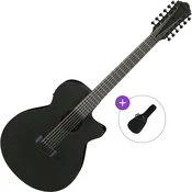 Ibanez AEG1221-BOT Basic SET Black Out 12 strunska elektroakustična kitara