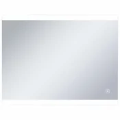 Vidaxl Kopalniško LED stensko ogledalo s senzorjem na dotik 80x60 cm