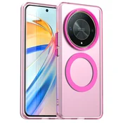 Hibridni ovitek Techsuit CandyCase MagSafe za Honor Magic6 Lite - pink