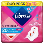 Libresse Ultra+ Deo Fresh normal krila higijenski ulošci 20 kom