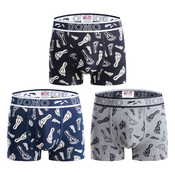 3-PACK moške boksarice Uomo Move Forward