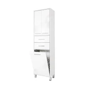 Ceramica Lux Ormaric za kupatilo Atina Bianco, Vertikala 50x190, Korpa